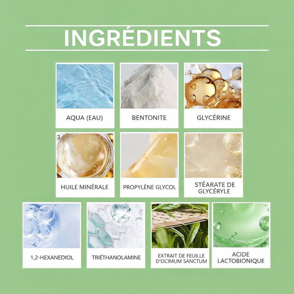 ALPHA - Masque Moussant Purifiant Au Basilic Sacré